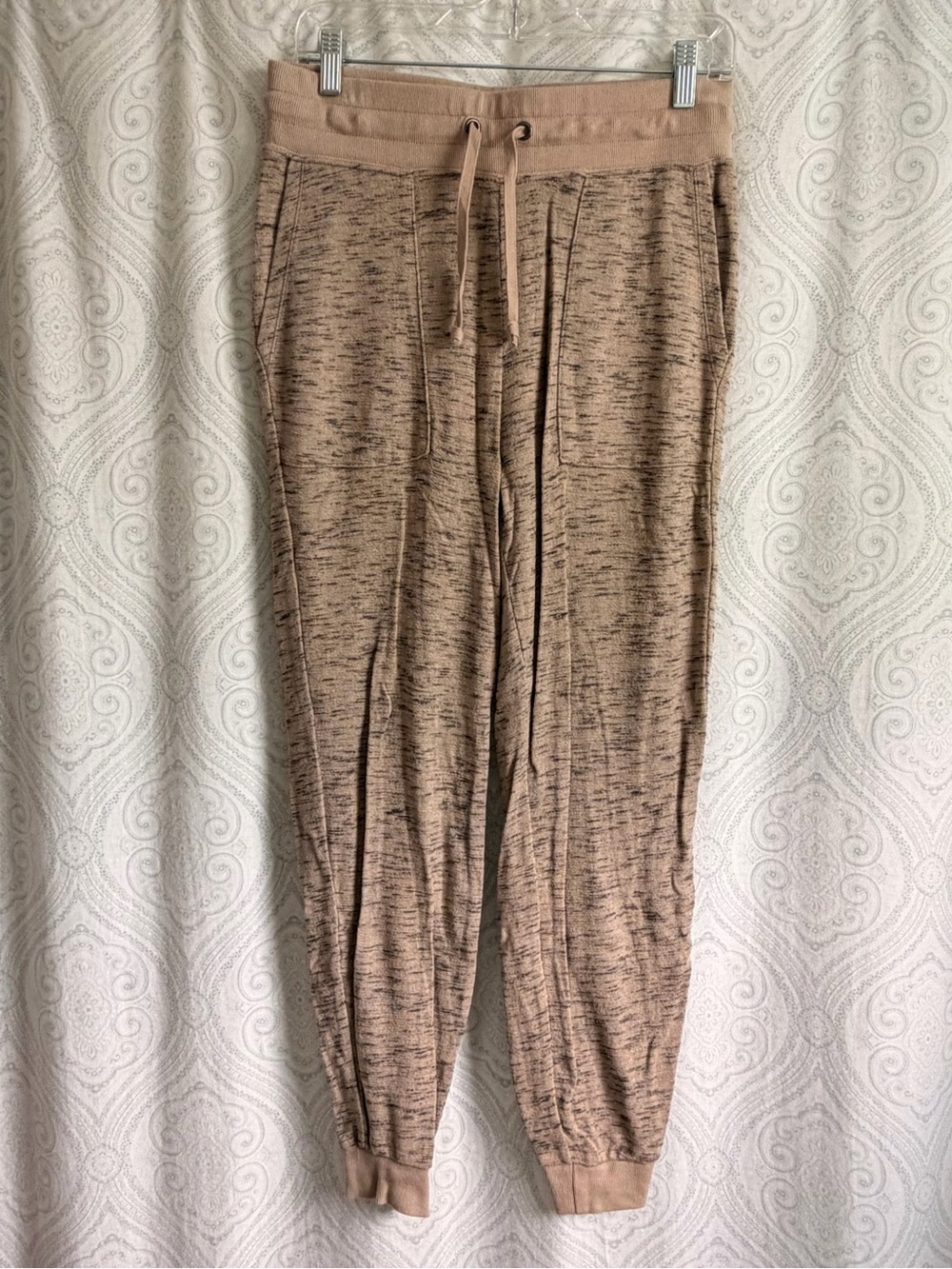 Threads 4 Thought Heathered Taupe Drawstring Joggers